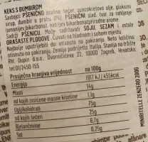 Keksi s đumbirom 200 g