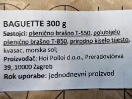 Baguette 300 g