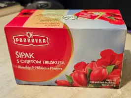 Čaj šipak hibiskus 20 x 3 g