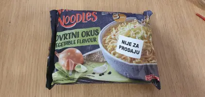 Fini-mini noodles vegetable flavour (5 kom)