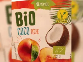 Pêche à base de coco 150 g