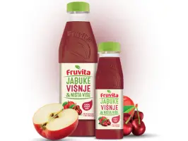 Sok jabuka višnja 0.75 L