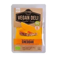 Vegan Deli Organic Slices Cheddar 160 g
