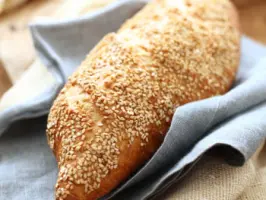 Tahini kruh sa sezamom