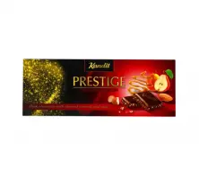 Prestige tamna čokolada s krokantom od badema i kruškom 220 g