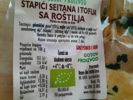 Štapići seitana i tofua s roštilja 300 g