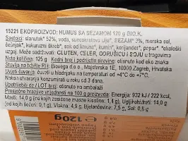Humus sa sezamom 120 g