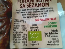Pohani seitan sa sezamom 1 kg