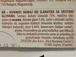 Hummus shitake 200 g