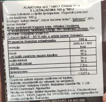 Čokolada s lješnjacima 100 g