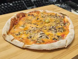 Vegan pizza miješana mala