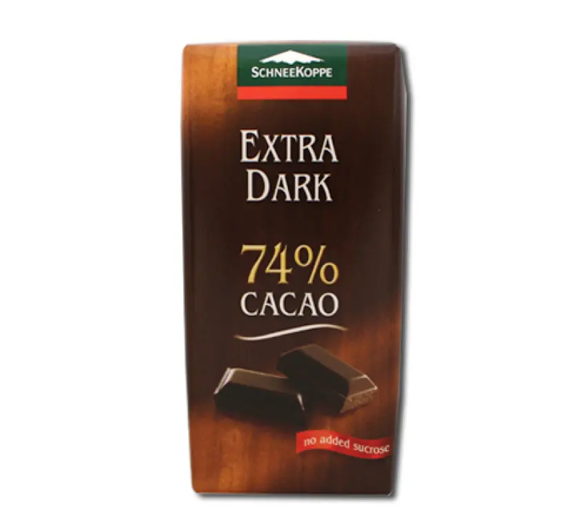 Tamna čokolada sa 74 % kakaa