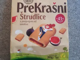 Štrudlice s punjenjem od smokve 200 g