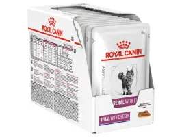 Cat Renal Chicken Wet Food Pouches 12 x 85 g