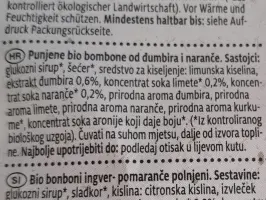 Bomboni od naranče i đumbira 60 g