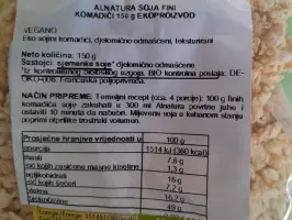 Sojini komadići 150 g