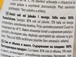 Sok od jabuke i manga 1 L