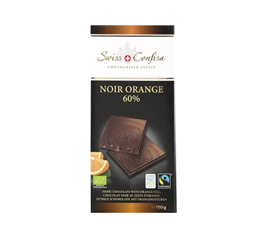 Tamna čokolada s narančom 60 % 100 g
