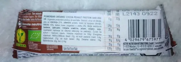 True Organic Protein Cocoa Peanut
