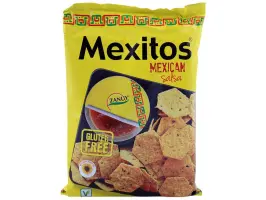 Mexitos čips + salsa 90 g + 90 g