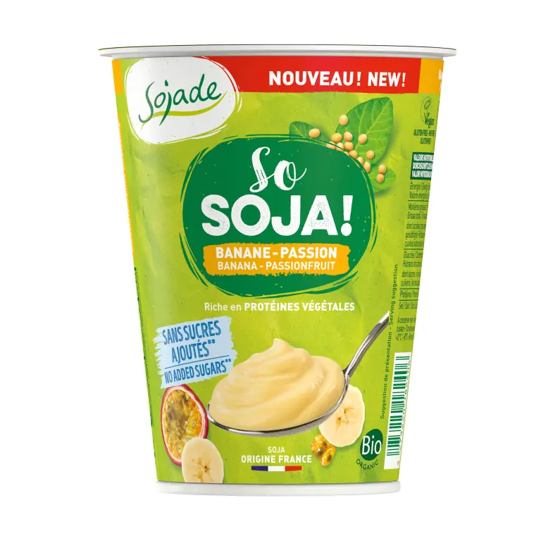 Soja jogurt banana 400 g