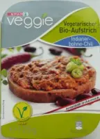 Veganer Bio-Aufstrich Indianer-bohne-Chili