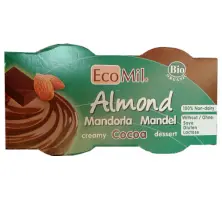Chocolate and almond dessert 2x125 g