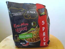 Fini mini noodles povrće 5 x 75 g