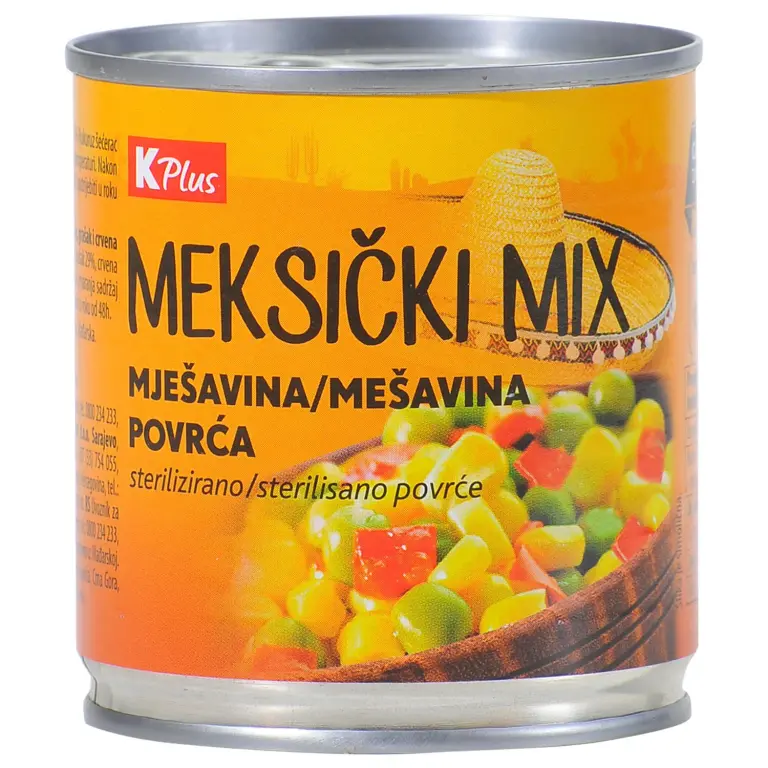 Meksički mix mješavina povrća 170 g / 135 g