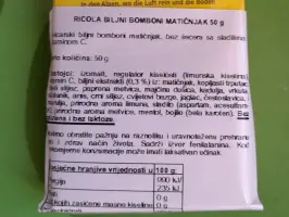 Ricola bomboni okus matičnjaka 50 g