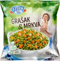 Grašak i mrkva 400 g