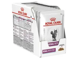 Cat Renal with Fish Wet Food Pouches 12 x 85 g