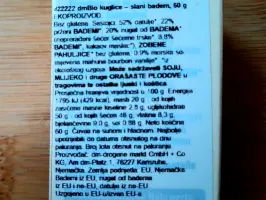 Kuglice od badema Bliss balls 60 g