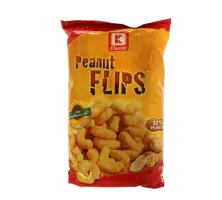 Peanut flips kukuruzni snack