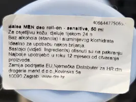 Sensitive deodorant 50 ml