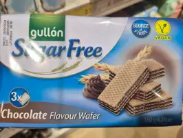 Sugar Free Chocolate Flavour Wafer 180 g