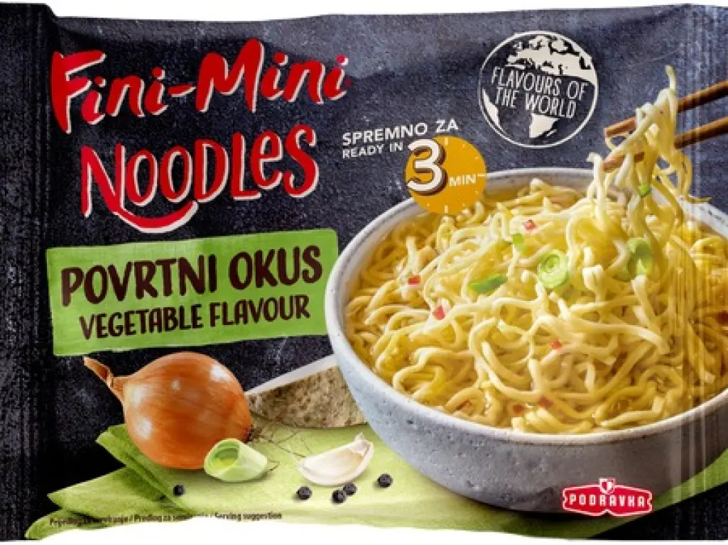 Fini-mini noodles povrtni okus