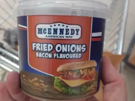 Fried onions bacon flavoured 100 g