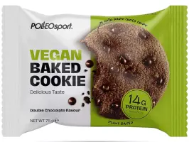 Vegan baked cookie double chocolate 75 g
