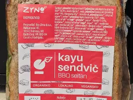 Kayu sendvič BBQ seitan 200 g