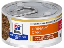 Diet Feline Stew c/d Urinary Stress with Chicken & Vegetables konzerva 82 g