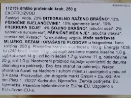 Proteinski kruh 250 g