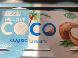 Yogurt au lait de coco 2 x 125 g