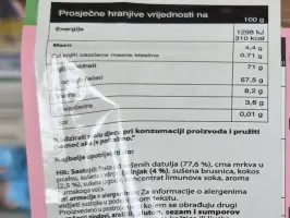 Plant Based Bites Forest Fruit Balls 100 g