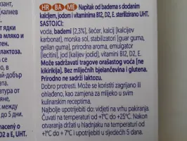 Mlijeko od pečenog badema 1 L