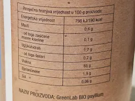 Indijski trputac psyllium 200 g