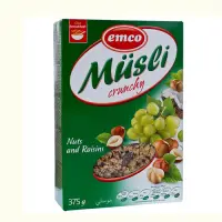 Müsli crunchy, hrskavi müsli s orašastim voćem i grožđicama