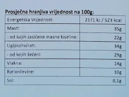 Tamna čokolada s komadićima naranče 100 g