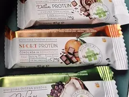 Zobena proteinska pločica čokolada naranča 40 g