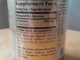 L-Tyrosine (500 mg) 100 kapsula